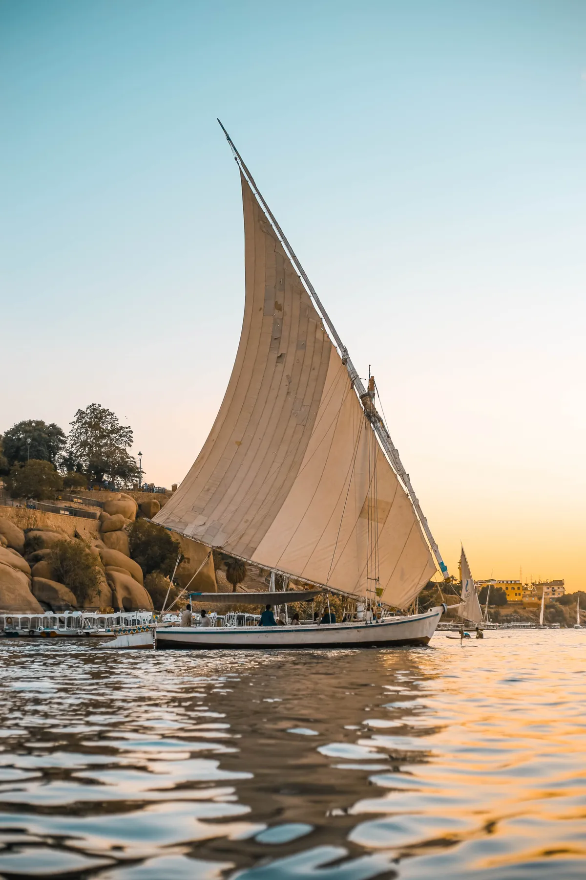 Felucca Sail on the Nile, Aswan