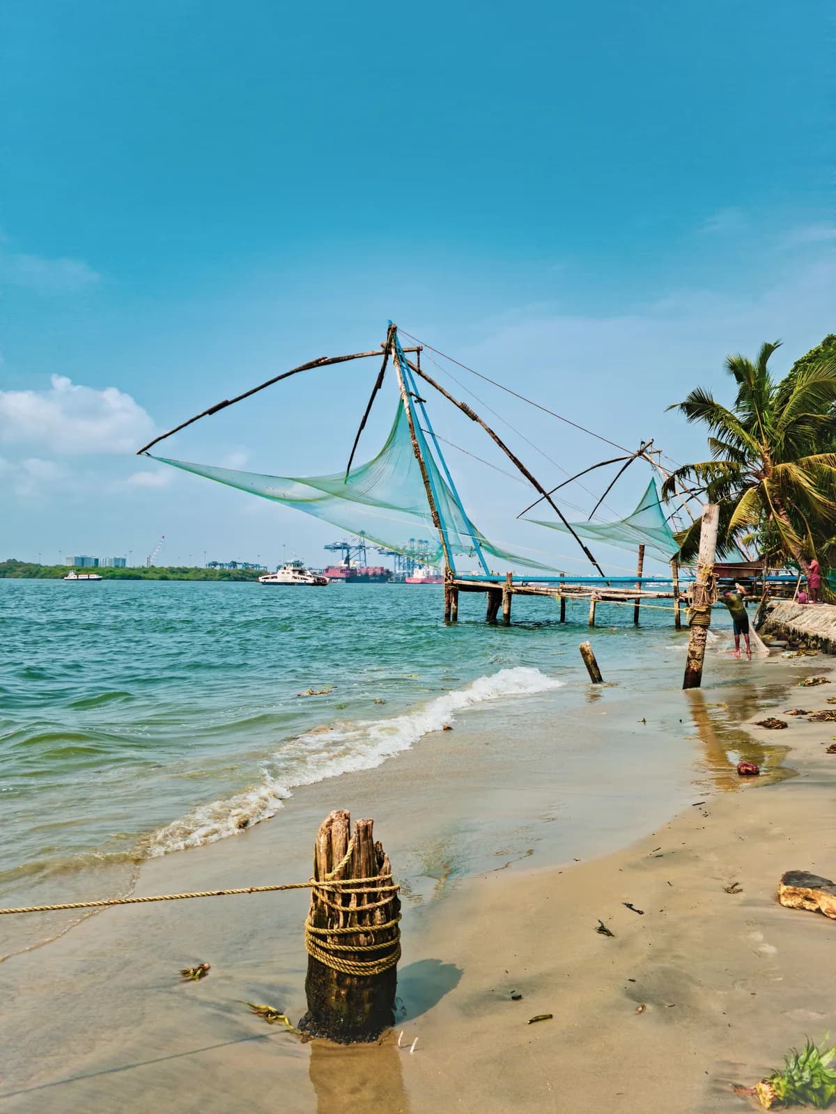Fort Kochi Chinese Fishing Nets