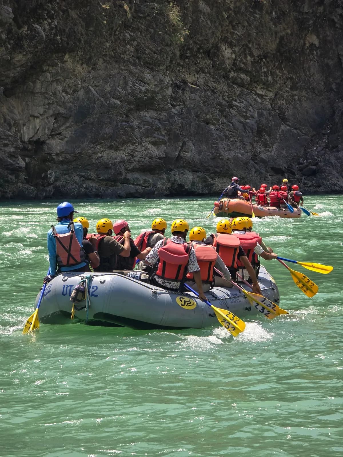 White-Water Rafting on the Ganga