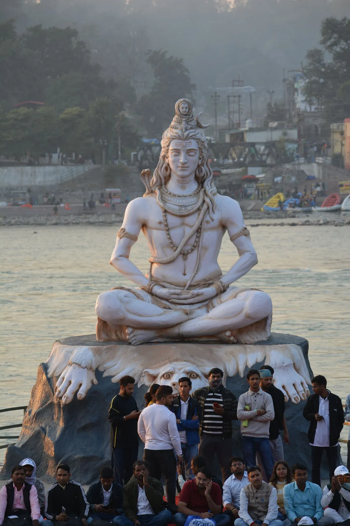 Parmarth Niketan Shiva Statue