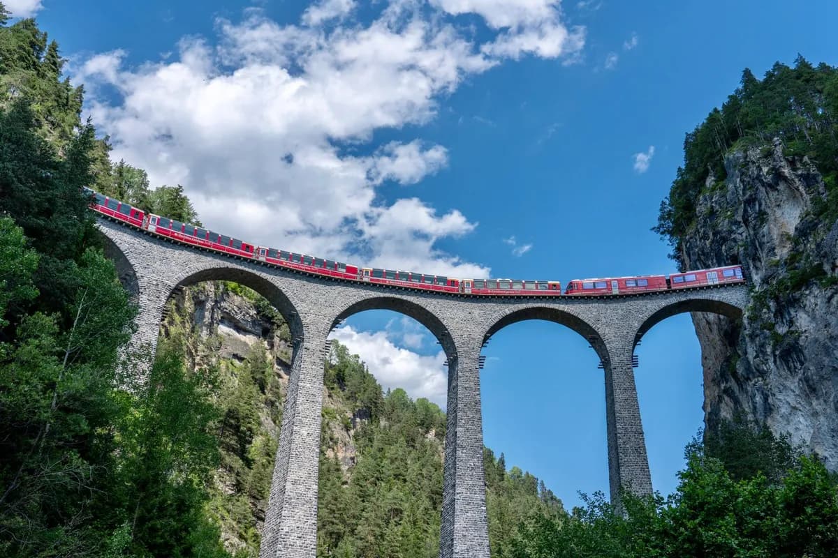 Landwasser Viaduct, Graubünden