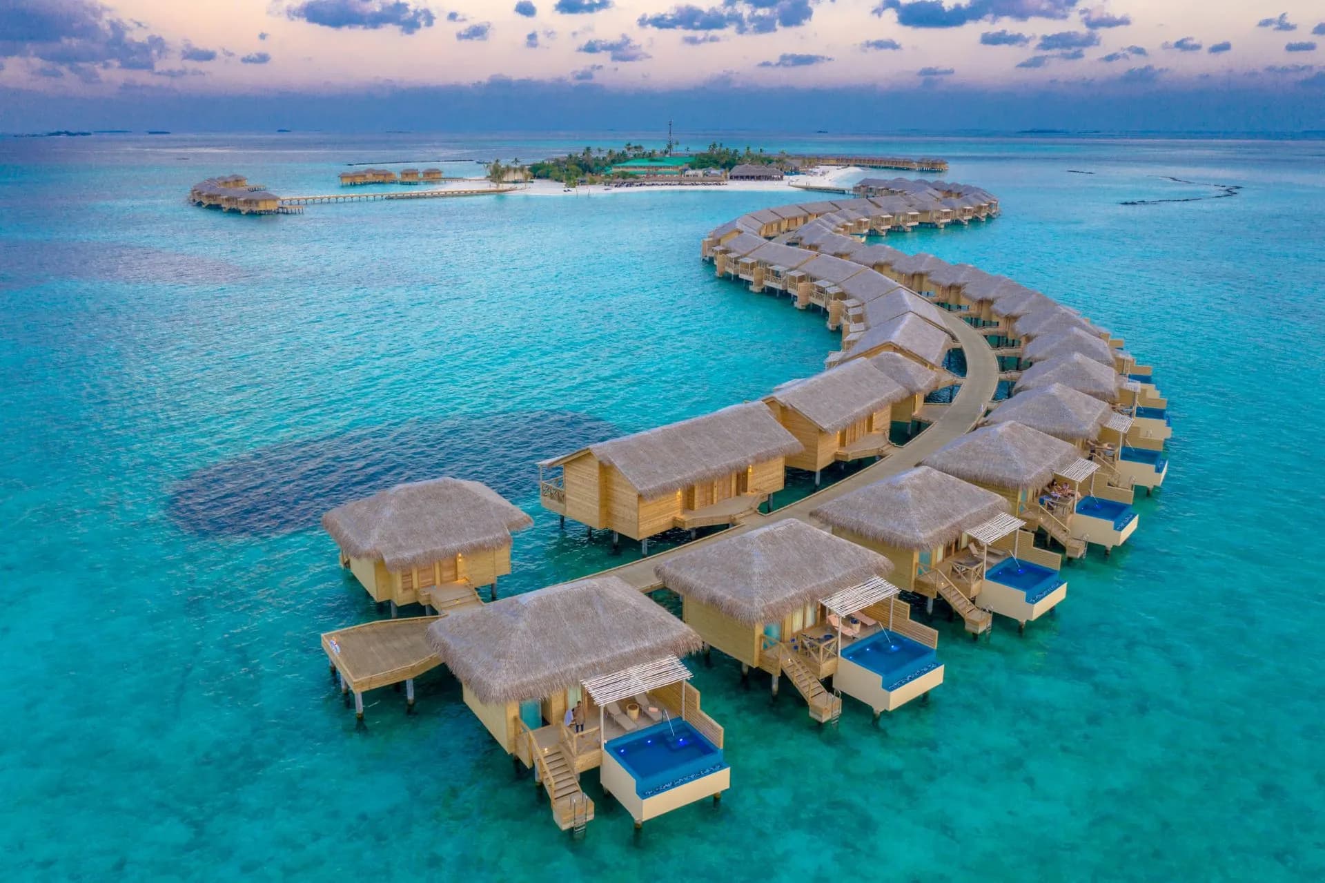 Maldives lagoon